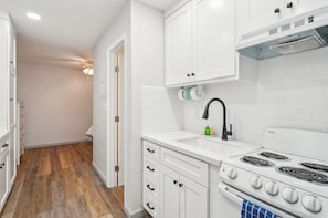 Indoors, Floor, Flooring, Kitchen, Sink