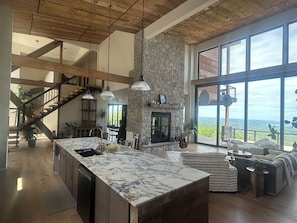 Feel a part of it all while you cook in our open floor plan kitchen