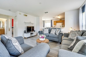 Living Room | 1st Floor | Free WiFi | Central Heating & A/C