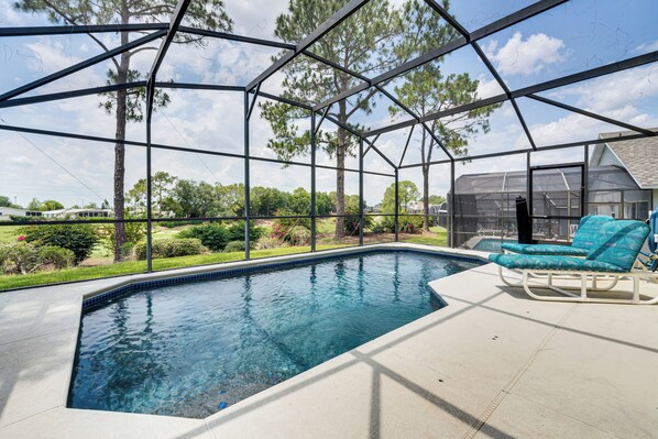 Haines City Vacation Rental | 4BR | 3BA | 1,637 Sq Ft | 1 Step Required