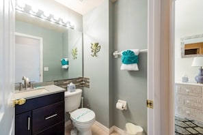 Half Bath on Main Floor
