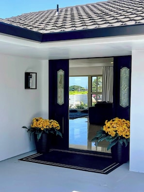 Entrance into home