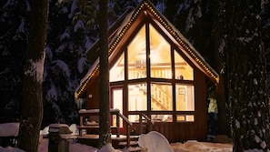 Outside Winter Night