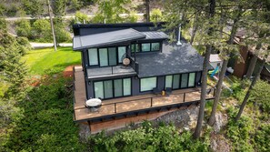 The homes wrap around patio expands the living space into the great outdoors | Exterior