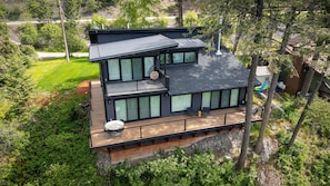The homes wrap around patio expands the living space into the great outdoors | Exterior