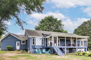 Property Exterior | 2-Story Home | Screened Porch | Private Backyard