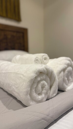 Fresh linens in every room, plus beach towels for poolside or seaside relaxation.