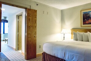 Private Sleeping area with King Bed | Listed with @BookTraverse