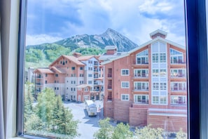 A perfect view of Mt. Crested Butte from the condo! Listed with @BookTraverse