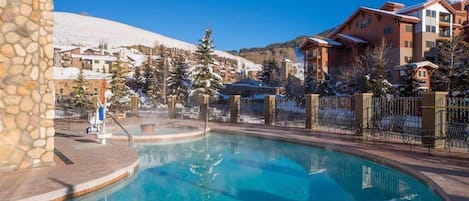 Outdoor Heated Pool & Hot Tub! | Listed with @BookTraverse