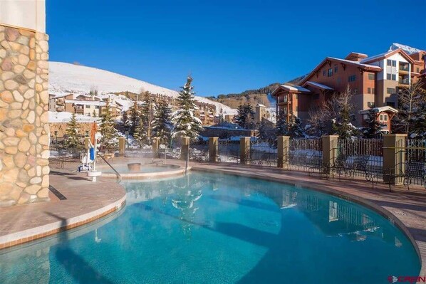 Outdoor Heated Pool & Hot Tub! | Listed with @BookTraverse
