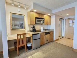 Kitchenette in Room | Managed by: @TraverseHospitality