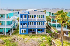 Large Decks overlooking the dunes, beach & gulf waters