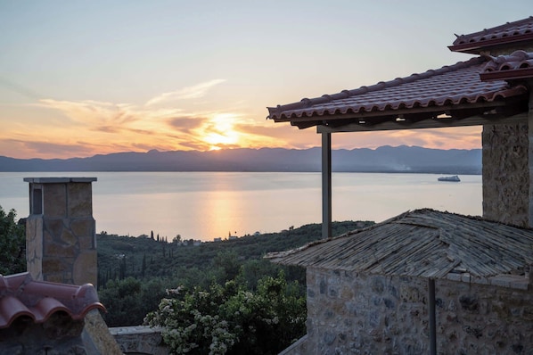 Vue depuis l’hébergement