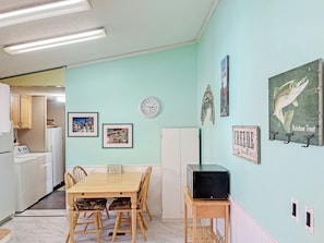 Gather, dine, and make memories in this inviting dining space