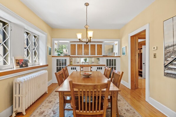 Beautiful dining area