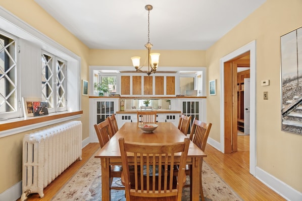 Beautiful dining area