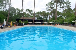 Schwimmbad des Ferienhauses