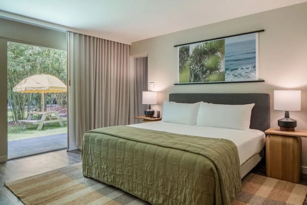 King bed