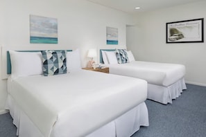 Unit with 2 Double beds. Exact unit will be assigned upon arrival. Views, colors, and decor may vary.