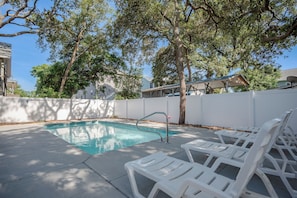 Pool Area / Fenced Backyard