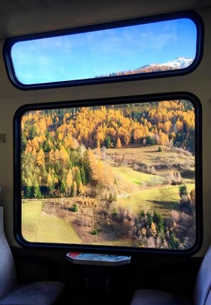 Malerische Zugfahrt nach Niederwald