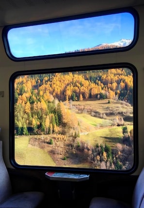 Malerische Zugfahrt nach Niederwald