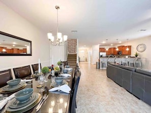Dining area