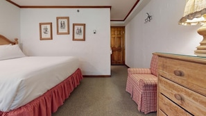 Chair and Queen Bed