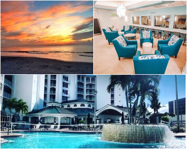 Witness stunning sunsets from your private balcony while enjoying family-friendly living spaces, complete with a games room and beach access.