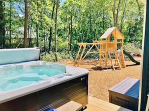 Bain à remous extérieur