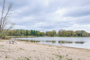 Gray Lake Beach | Half-Mi From Property