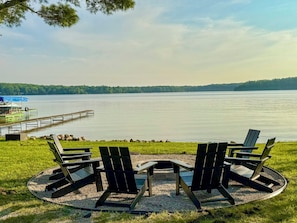 After paddles, trails, and sun-soaked hours — gather ‘round the fire and relive the adventure.