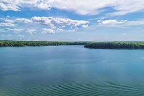 This is your POV of all-sports Lake Ann from the property. You will enjoy cruising all 550 acres, kayaking to town to grab groceries or just cruise around the lake.