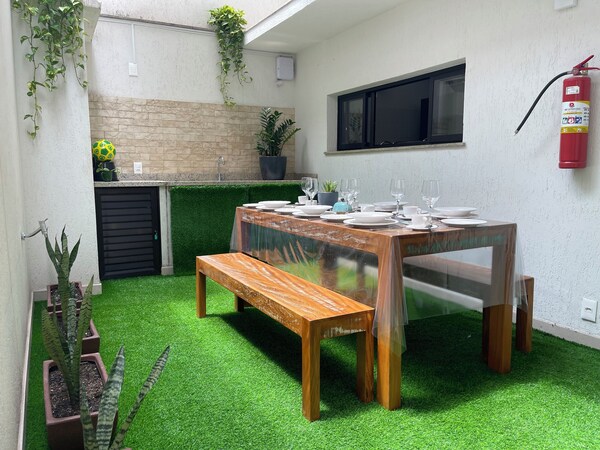 New Gem In Rj! Charming New 3-bedroom House In Enchanting Flamengo. Sleeps 7. - Rio de Janeiro