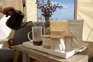 Kaffe och/eller kaffebryggare
