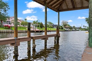 This dock is your front-row seat to Florida living