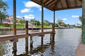 This dock is your front-row seat to Florida living