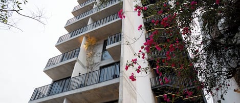 Fassade der Unterkunft