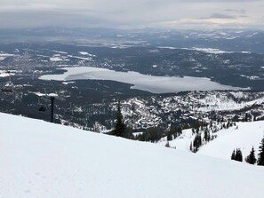 View of Whitefish from Big Mountain