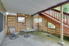 Private Patio | Fenced Yard