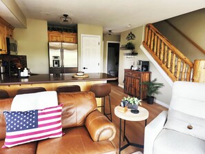 Open Kitchen and living room