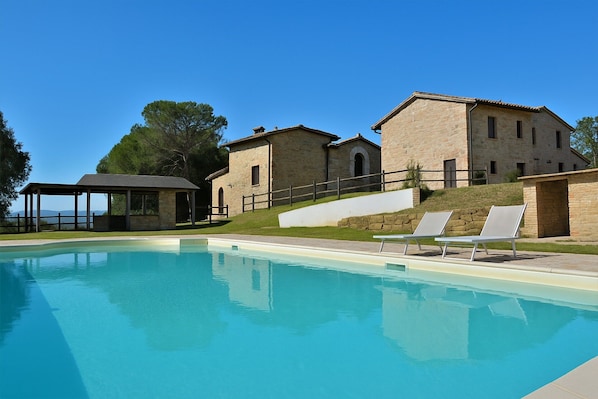 Autumn, Pool, Spring, Summer