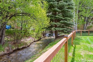 Views of Stone Creek from the backyard