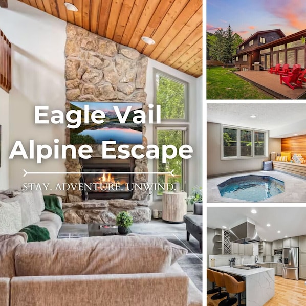 EagleVail Alpine Escape | Riverside Luxe W/ Spa