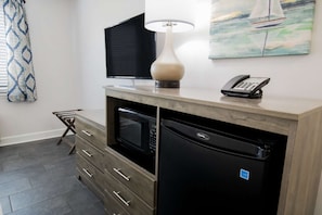 Resort View King Room - mini ref with microwave.