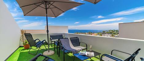 Terrasse sur le toit