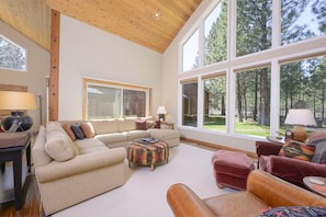 Living Room, Wall of Windows