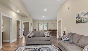 New furnishings throughout the home.