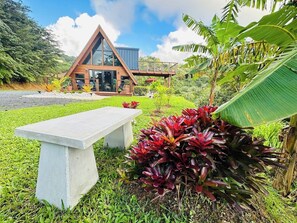 Bench out front